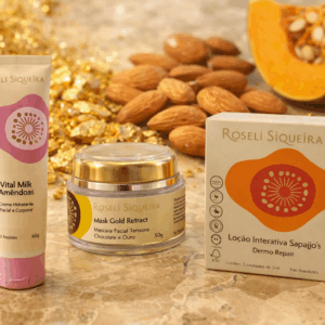 Kit especial semana da mulher - Mask Gold 50GR, Ampolas Sapajjo’s  e Vital Milk 60GR